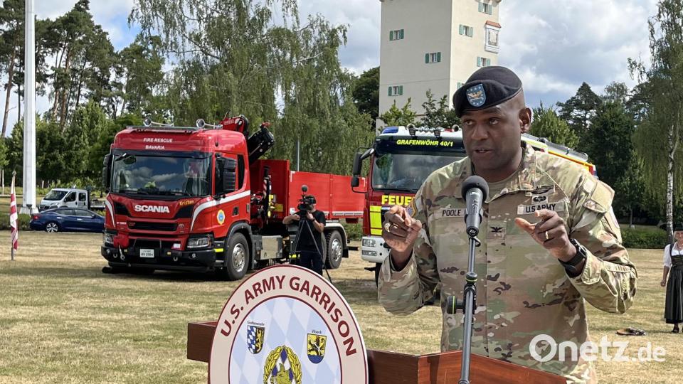 Der neue Kommendeur der US-Armee Garnison Bavaria, Oberst Kevin A. Poole. Bild: mor