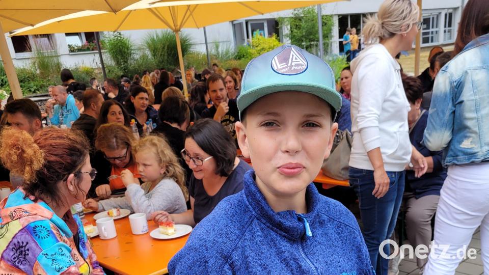 Die kulinarische Auswahl war groß beim Sommerfest in der Realschule im Stiftland Waldsassen Bild: Birgit Plößner/exb