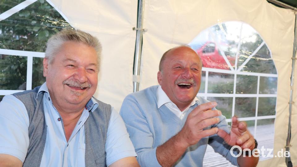 Gute Stimmung herrschte bei den Gästen aus nah und fern beim Plößberger Bürgerfest. Bild: flt