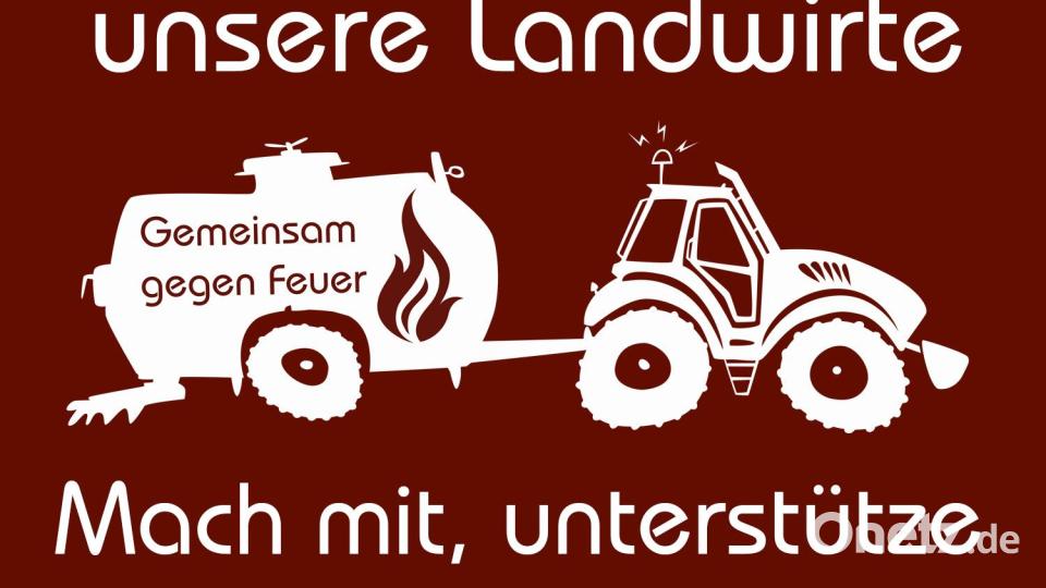 Die Kreisbrandinspektion richtet einen Aufruf an die Landwirte. Bild: Plakat/exb