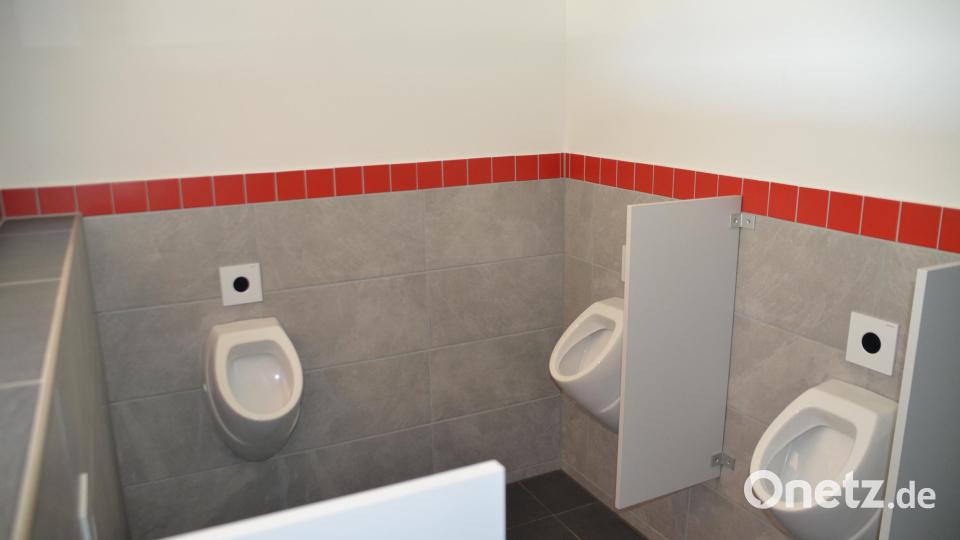 Neu sind auch die Sanitäranlagen. Bild: ak