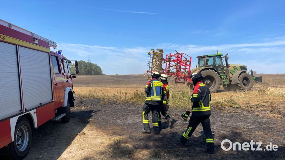 Um die 130 Feuerwehrleute bekämpften den Brand. Bild: lei