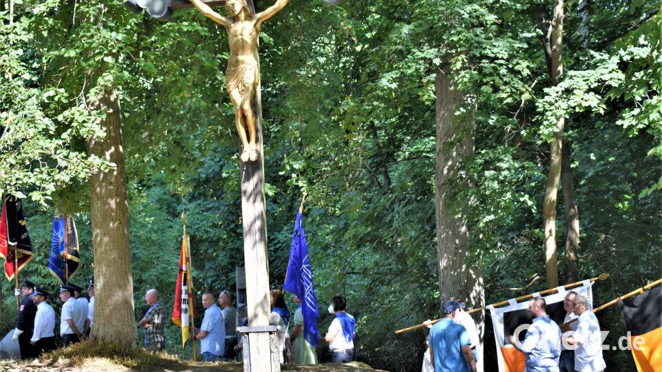 Zu Ehren der Mutter Anna wurde am Annaberg eine heilige Messe gefeiert Bild: rgr