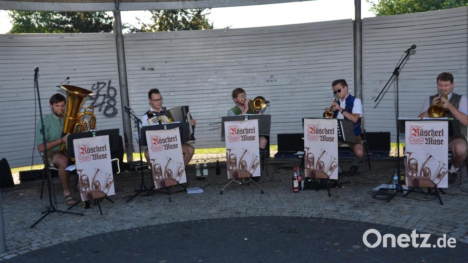 Die &quot;Rüscherl-Muse&quot; aus Pleystein schenkte den Zuhörern an einem heißen Sommerabend einen unvergesslichen Moment. Bild: dob