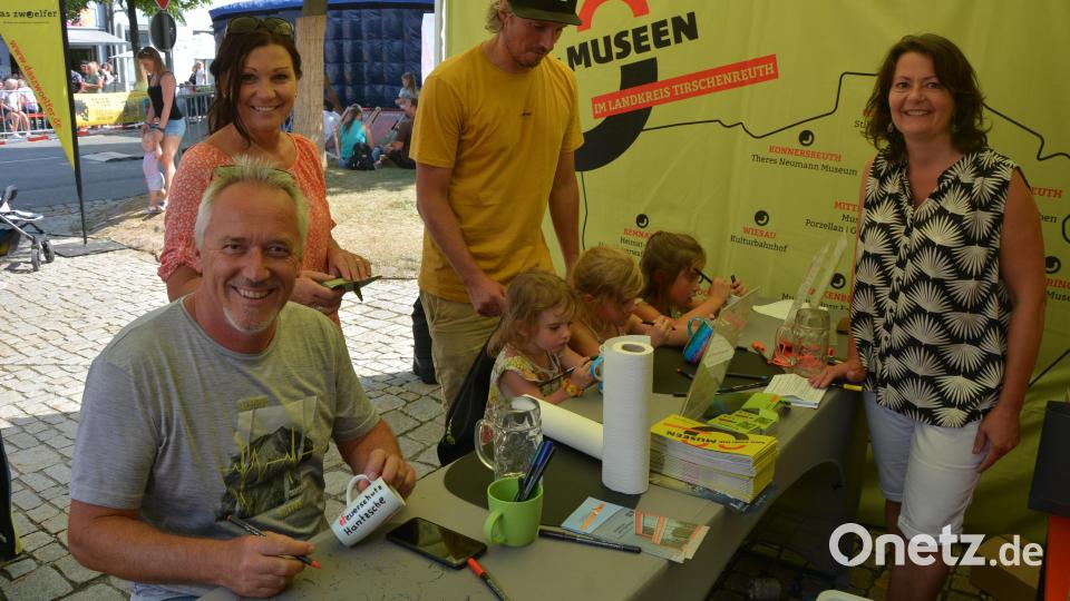Die Museen im Landkreis boten Malaktionen an. Bild: jr