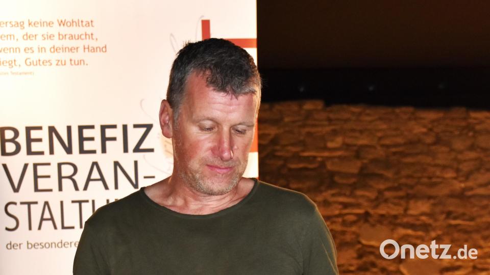 Wolfgang Göldner las Texte über den Frieden. Bild: ubb
