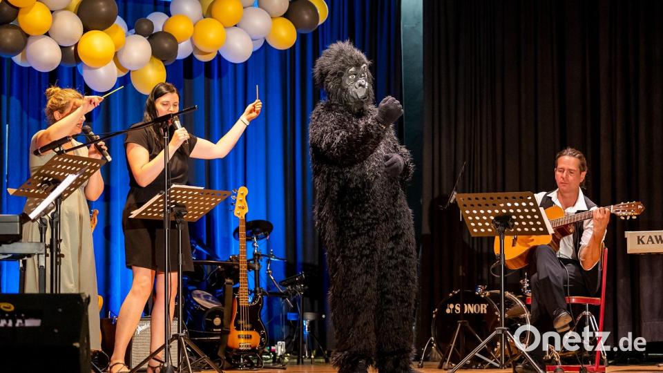 Das Sommerkonzert der Neustädter Realschule ist ein voller Erfolg. Bild: Adrian Zölch/exb