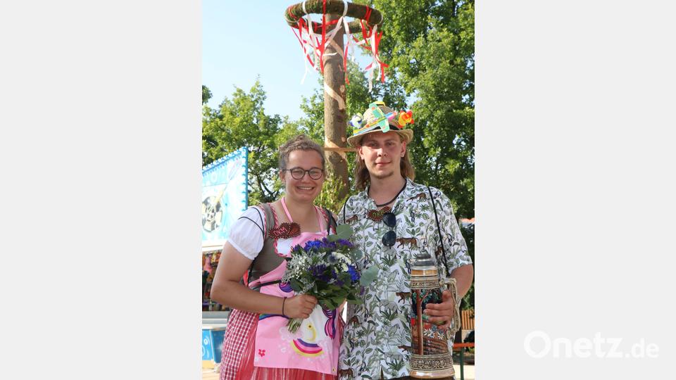 Sorghofer Oberkirwapaar 2022: Christina Kergl und Tim Kleindienst Bild: Willi Ertl