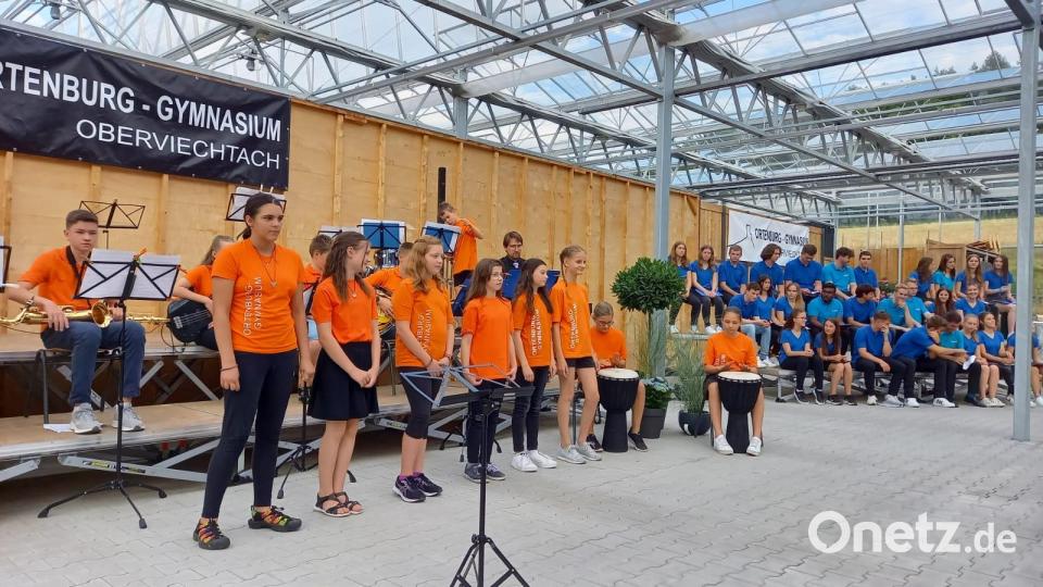 Sommerkonzert des Ortenburg-Gymnasiums Oberviechtach Bild: Monika Steffens/exb
