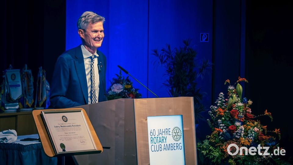 Der ehemalige Rotary-Weltpräsident Holger Knaak. Bild: Tobias Riedl/exb