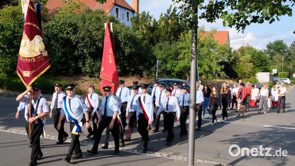 Das Vorbacher Annafest beginnt mit einem Kirchenzug Bild: do