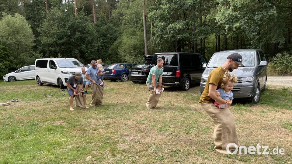 Viel Spaß haben die Kinder bei der Olympiade. Bild: Elternbeirat Kinderhaus Parkstein/exb