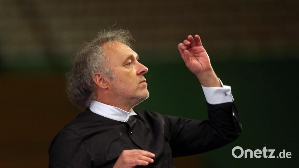 &quot;Ich habe es wie eine saure Generalprobe für die Pension erlebt.&quot; (Dirigent Nicolas Rauss über die Corona-Zwangspause) Archivbild: Bernd Müller