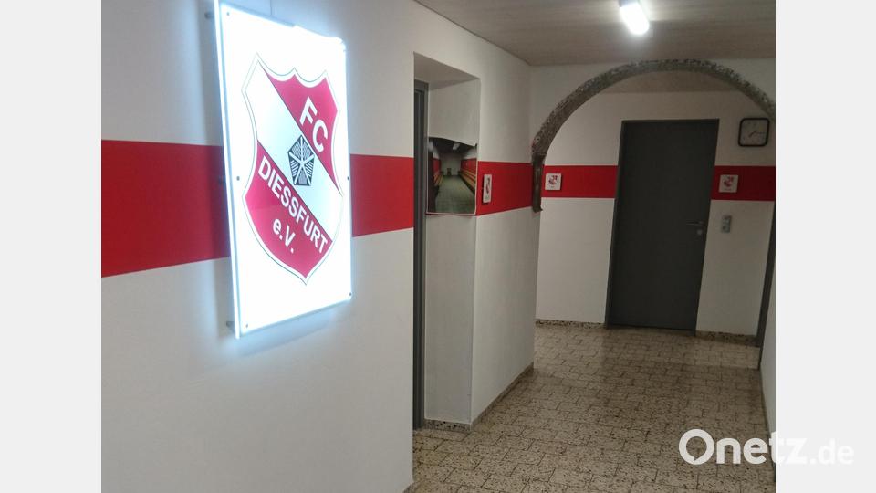 „Tag der offenen Kabinentür“ beim FC Dießfurt. Bild: fs