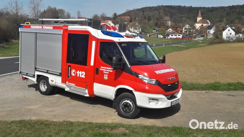 Das Mittlere Löschfahrzeug der Feuerwehr Fürnried. Bild: Feuerwehr Fürnried/exb