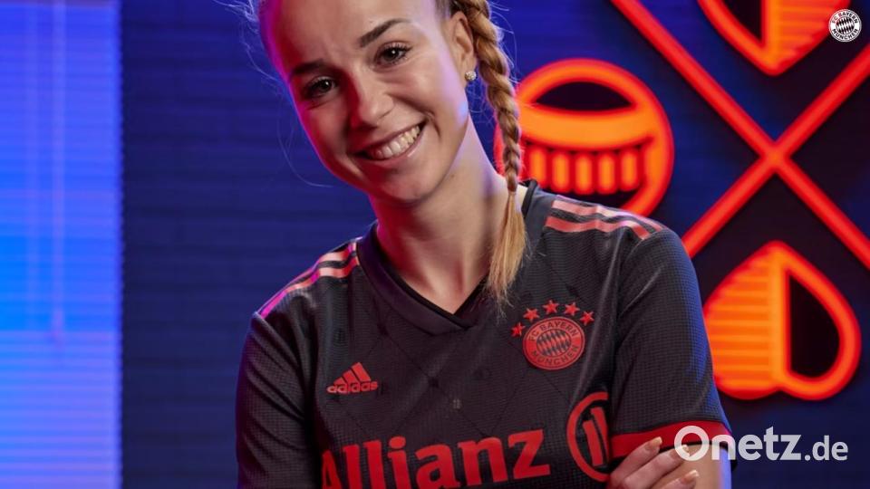 Mittelfeldspielerin Giulia Gwinn Bild: FC Bayern München
