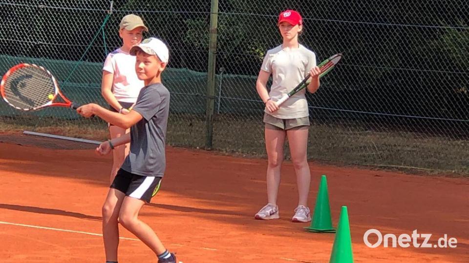 Feriencamp des Tennisclubs Eschenbach Bild: Petr Malecha/exb