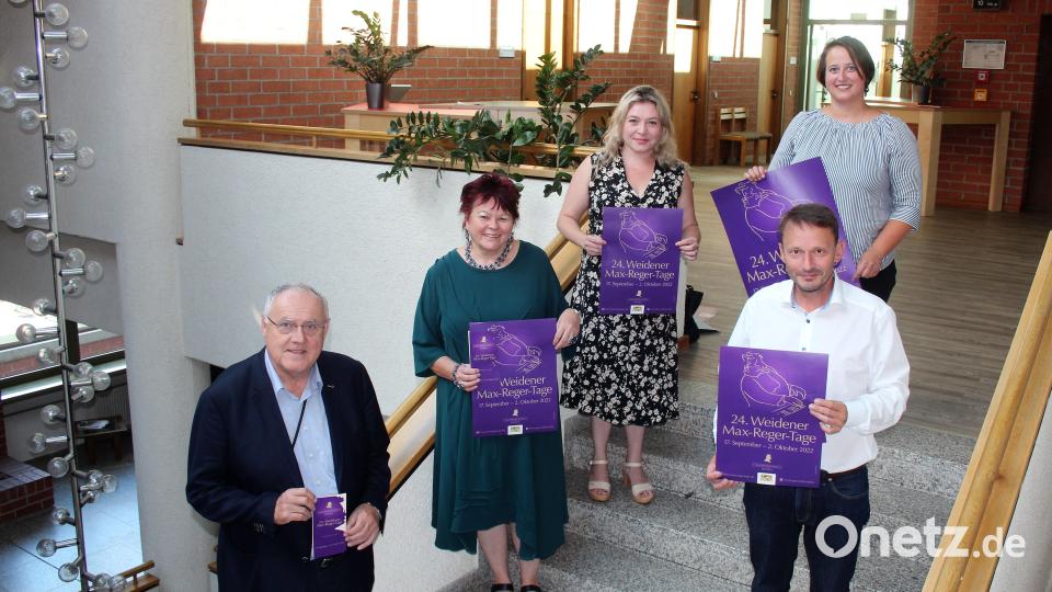 Die Verantwortlichen stellten das Programm der diesjährigen Max-Reger-Tage vor Bild: stg