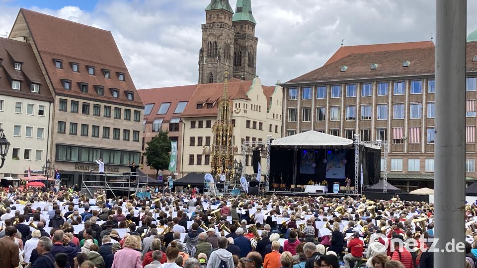 Beim Fest zum Jubiläum des Landesposaunenchores feiern 3000 Bläser – unter ihnen einige aus Neustadt am Kulm. Bild: rpp