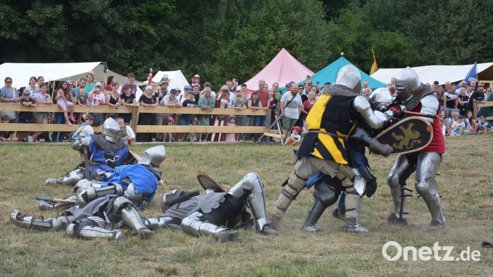 Auf dem Schlachtfeld ging es rüde zu. Bild: jr
