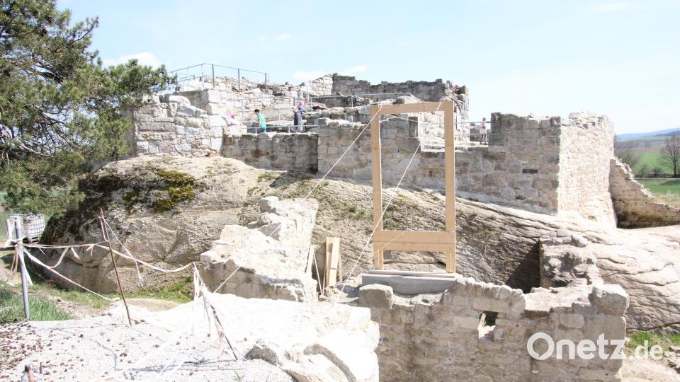 Auf der Burgruine Liebenstein kann am 3. September gefrühstückt werden. Archivbild: kro
