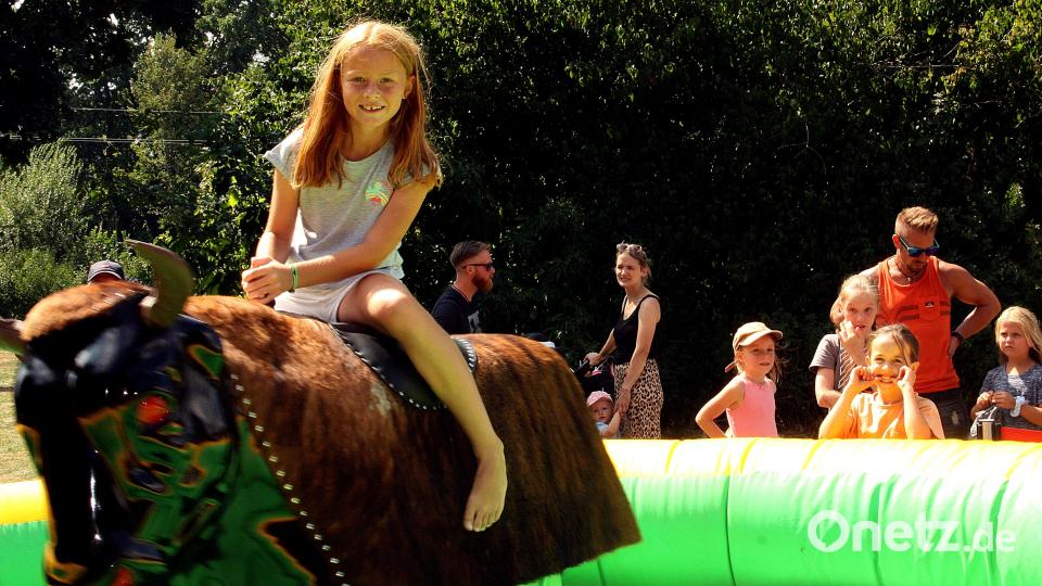 Bullriding in der Arena Bild: zer