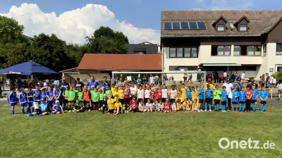Sieger der F-Jugend wurde der SV TUS/DJK Grafenwöhr. Bild: rpp