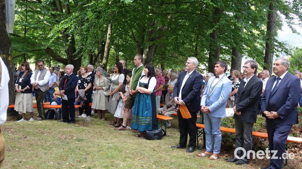 Die Ehrengäste beim Festgottesdienst. Bild: mmj