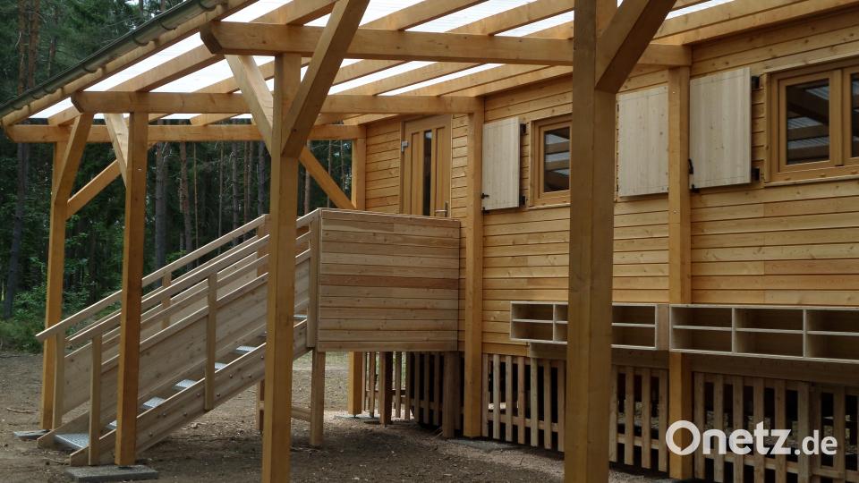 Der Waldkindergarten Etzenricht öffnet seine Pforten. Noch sind Plätze frei. Bild: ela