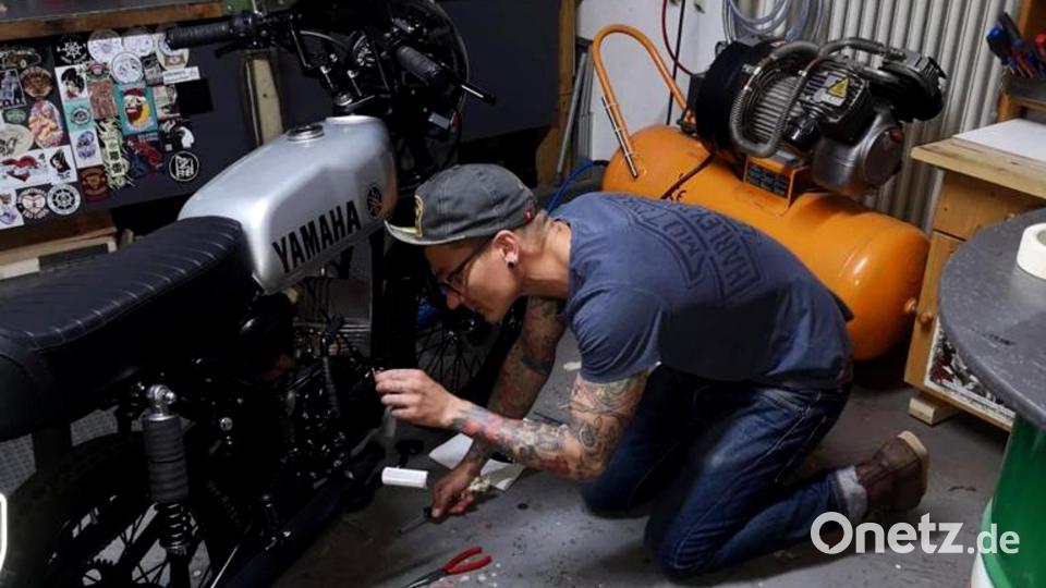 Christopher Schmidt kann sich selbst helfen, wenn der &quot;Motor mal wieder spinnt&quot;. Bild: edo