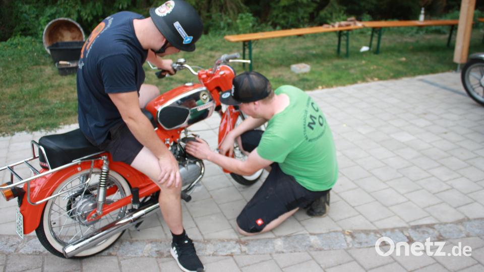 Die LIebhaberei für Mopeds ist in Oberbibrach seit jeher ausgeprägt. Bild: edo