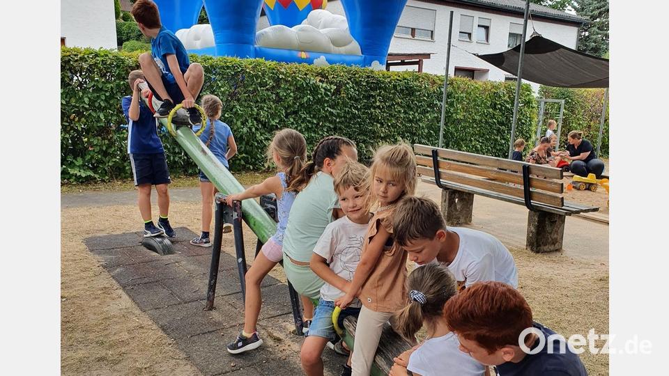 Auch die Kinder kommen beim Siedlerfest St. Wolfgang Grafenwöhr auf ihre Kosten. Bild: dö
