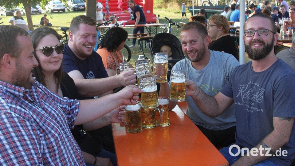 Die Gäste freuten sich über die Wiederauflage des Gumpener O&#039;schnitts nach der Corona-Pause. Bild: wro