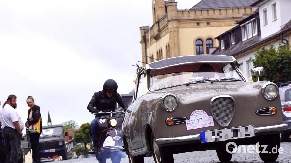 Ein sportliches Goggo Coupe wurde ebenfalls beim Oldtimertreffen in Kemnath präsentiert. Es verkörperte den mühevoll erarbeiteten Wohlstand der 1950er Jahre. Bild: bkr