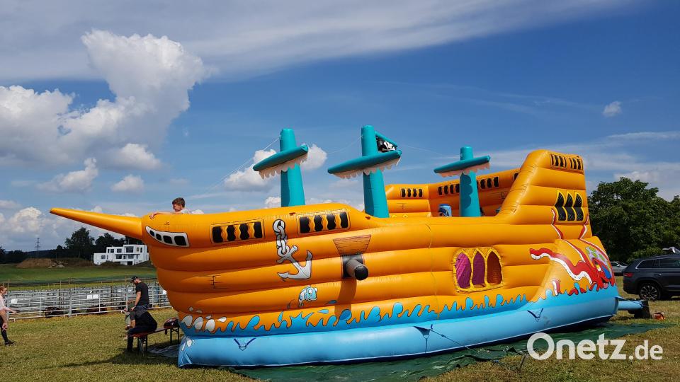 Das Piratenschiff steht bei den jungen Besuchern hoch im Kurs. Bild: gi