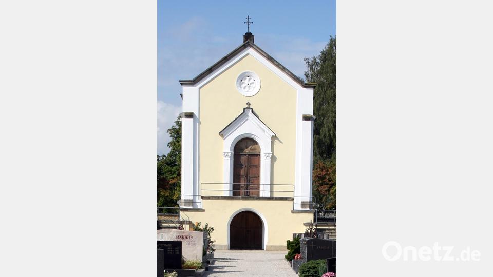 Das Holnstein&#039;sches Mausoleum ist am Friedhof in Schwarzenfeld zu sehen. Archivbild: Gerhard Götz