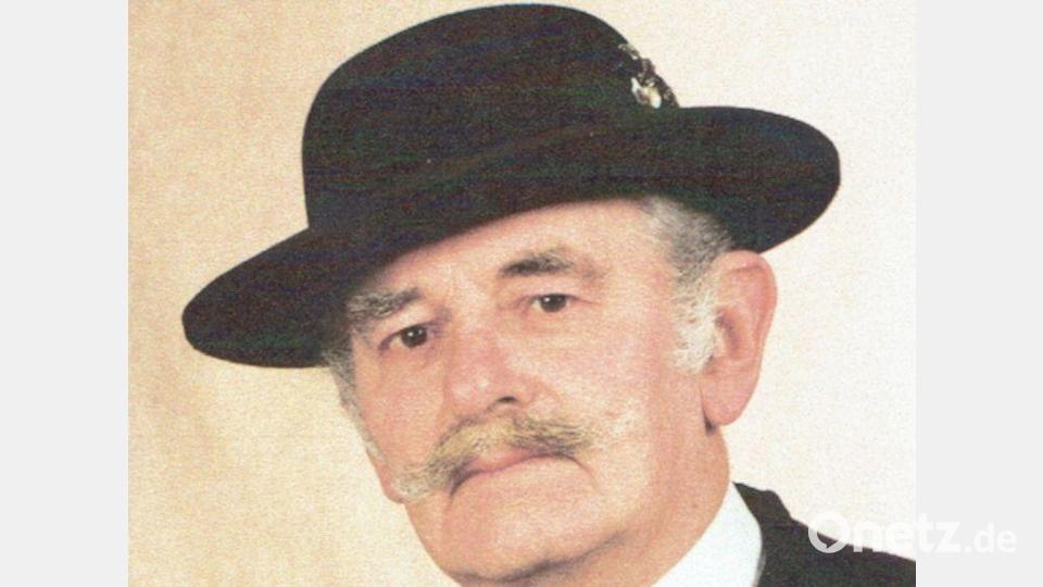 Gründete den Schnaittenbacher Heimat- und Volkstumsverein Ehenbachtaler: Josef Herrmann. Archivbild: Hans Grieger