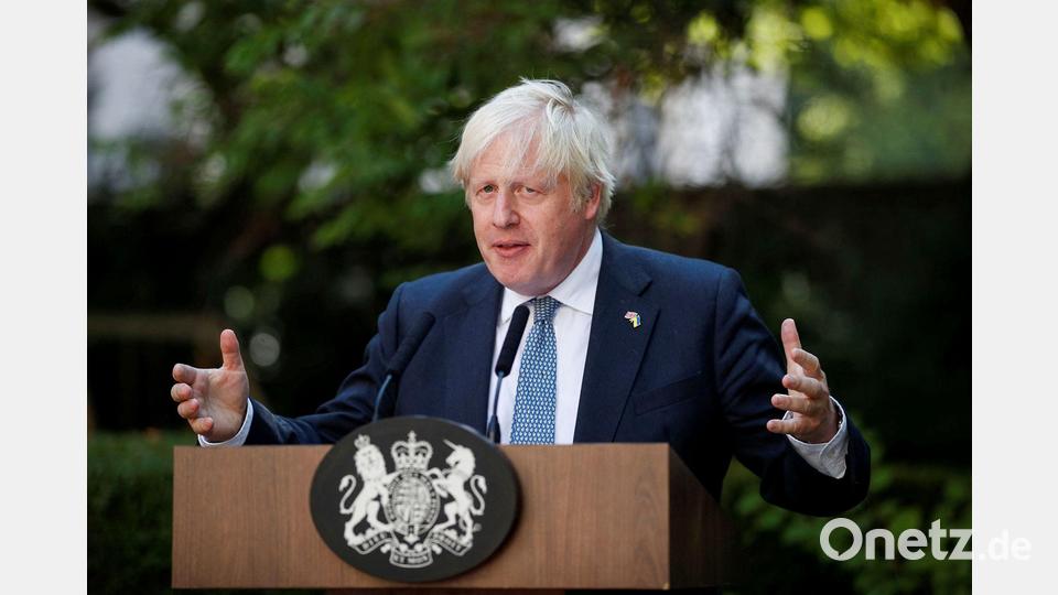 Boris Johnsons Amtszeit wurde zuletzt von zahlreichen Skandalen überschattet. Bild: Peter Nicholls/Reuters Pool/AP/dpa
