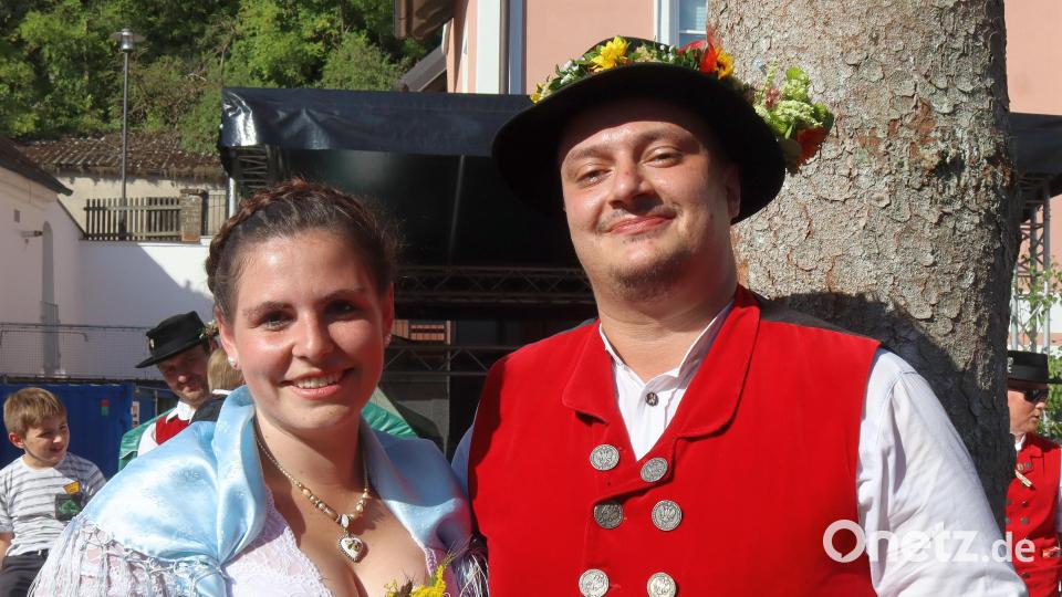 Die Entscheidung ist gefallen Das neue Oberkirwapaar heißt Nadine Graf und Max Klose. Bild: mfh