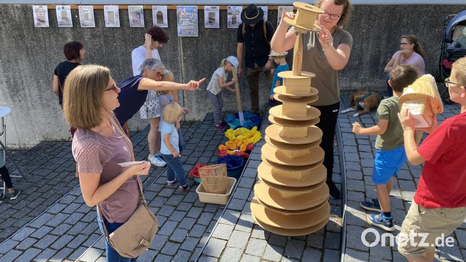 An jeder Spielestation galt es möglichst viele Punkte zu ergattern. Bild: aub