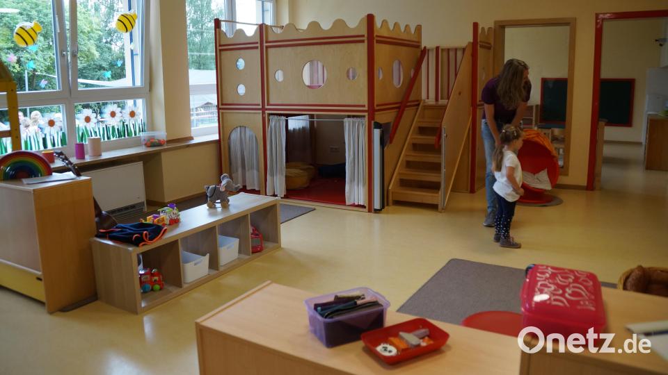Rund 1,6 Millionen Euro kostete der neue Kindergarten. Davon muss die Gemeinde Dieterskirchen 300 000 Euro zahlen. Bild: wel