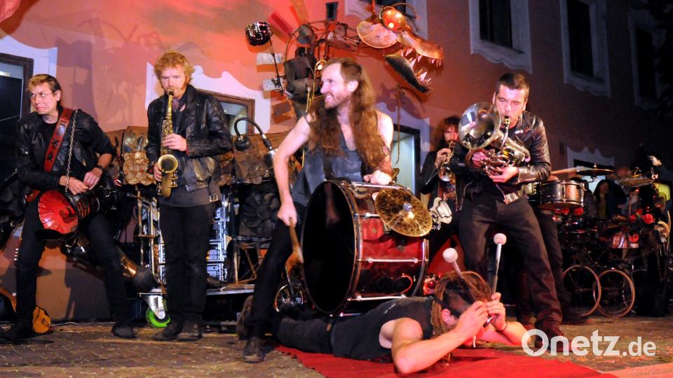 Die Brassband &quot;KermesZ à l’Est&quot; tritt nach ihrem Erfolg auf der Luftnacht 2018 dieses Jahr auf dem Marktplatz auf. Bild: Stephan Huber