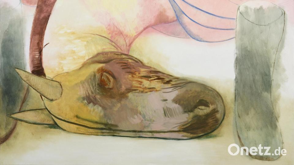 Fatma Güdü hat dieser Arbeit den Namen "Warten auf den Sieg" gegeben. Bild: Fatma Güdü/exb