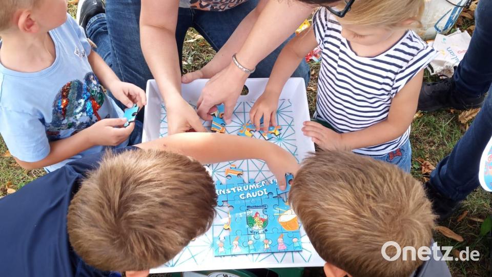 Beim Ferienprogramm in Seebarn nahmen 16 Kinder teil. Bild: Doris Drexler/exb