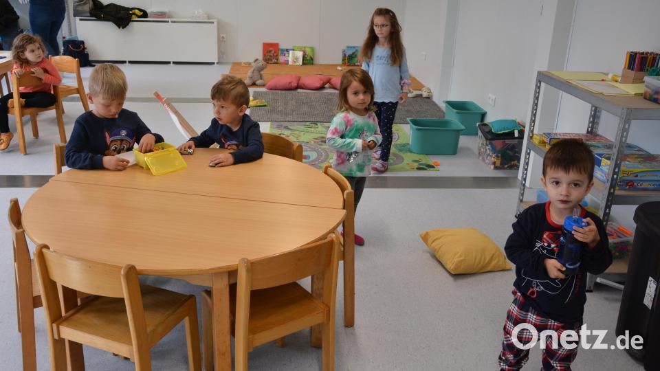 Helle und freundliche Gruppenräume sind im Container-Kinderhaus entstanden. Bild: jr