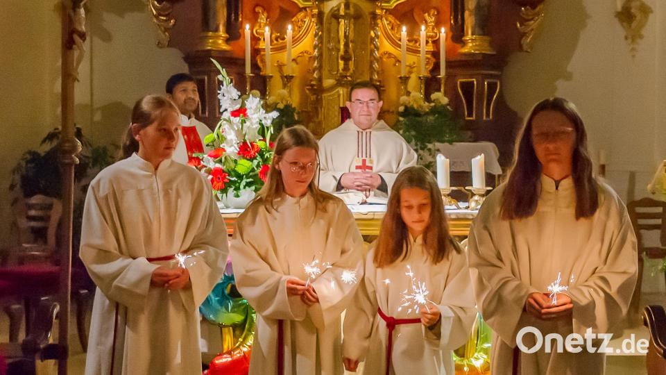Wallfahrtsgottesdienst in Pleysstein. Bild: wms