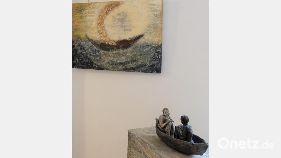 Boote und Bilder erzählen vom Aufbruch. Bild: do