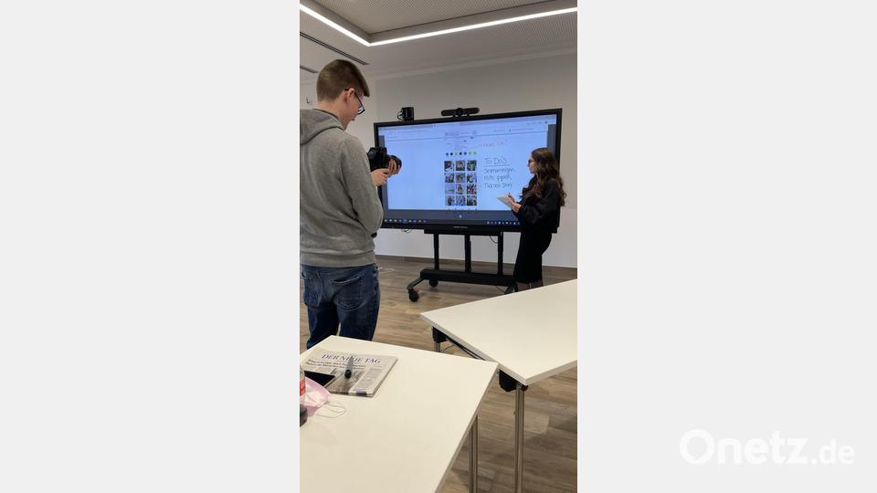 Was steht an in Sachen Instagram und TikTok? Die Azubis schmieden immer montags neue Pläne. Bild: exb/Oberpfalz-Medien