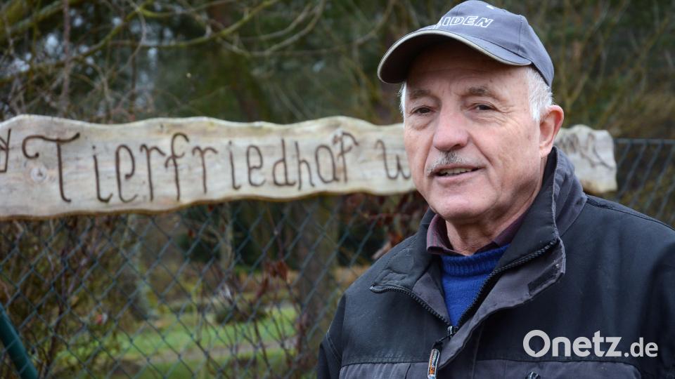 Josef Gebhardt ist Initiator des Vereins Tierfriedhof Weiden, den er ebenso wie die &quot;Tafel&quot; in Weiden erfolgreich führt. Archivbild: Gabi Schönberger