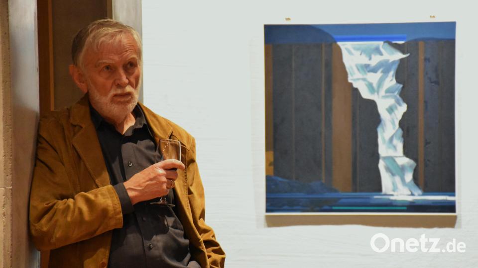 Künstler und Musiker Alfred Hertrich ist ein Ästhet und wird respektvoll unter seinen Freunden der &quot;Jazz-Professor&quot; genannt. Bild: ubb